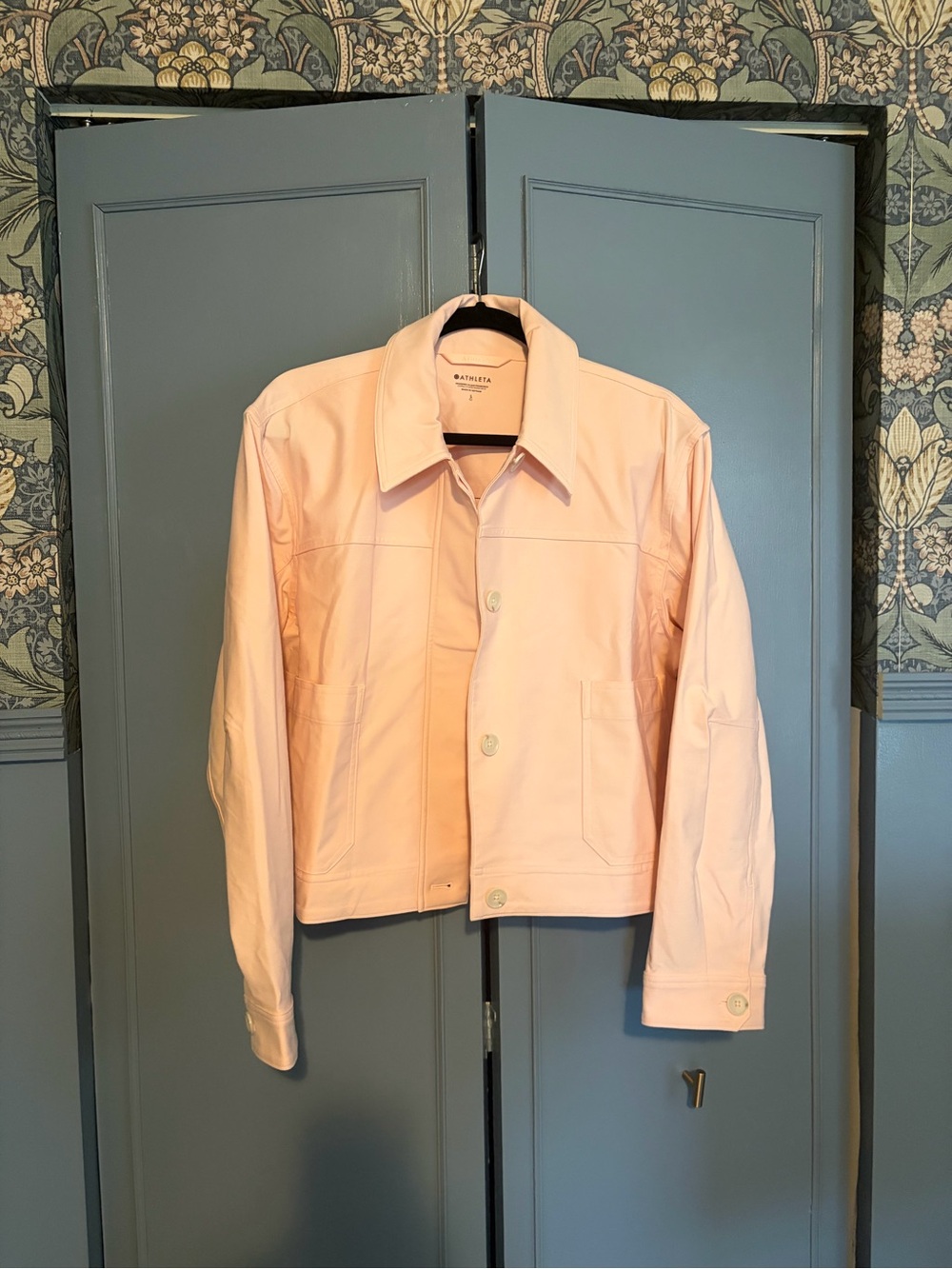 Athleta Soft Blush Pink Lightweight Jacket